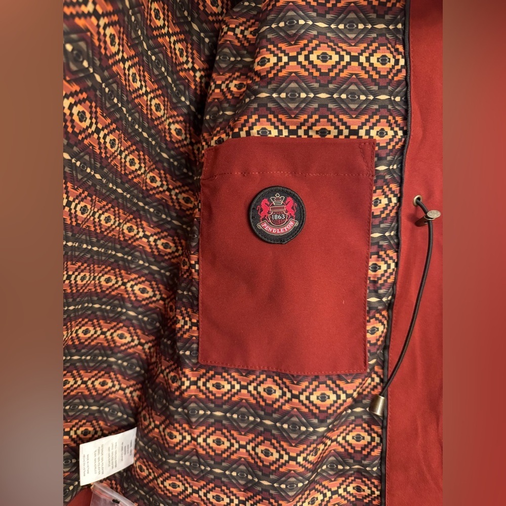 Pendleton Hooded Rain Jacket Coat - image 4